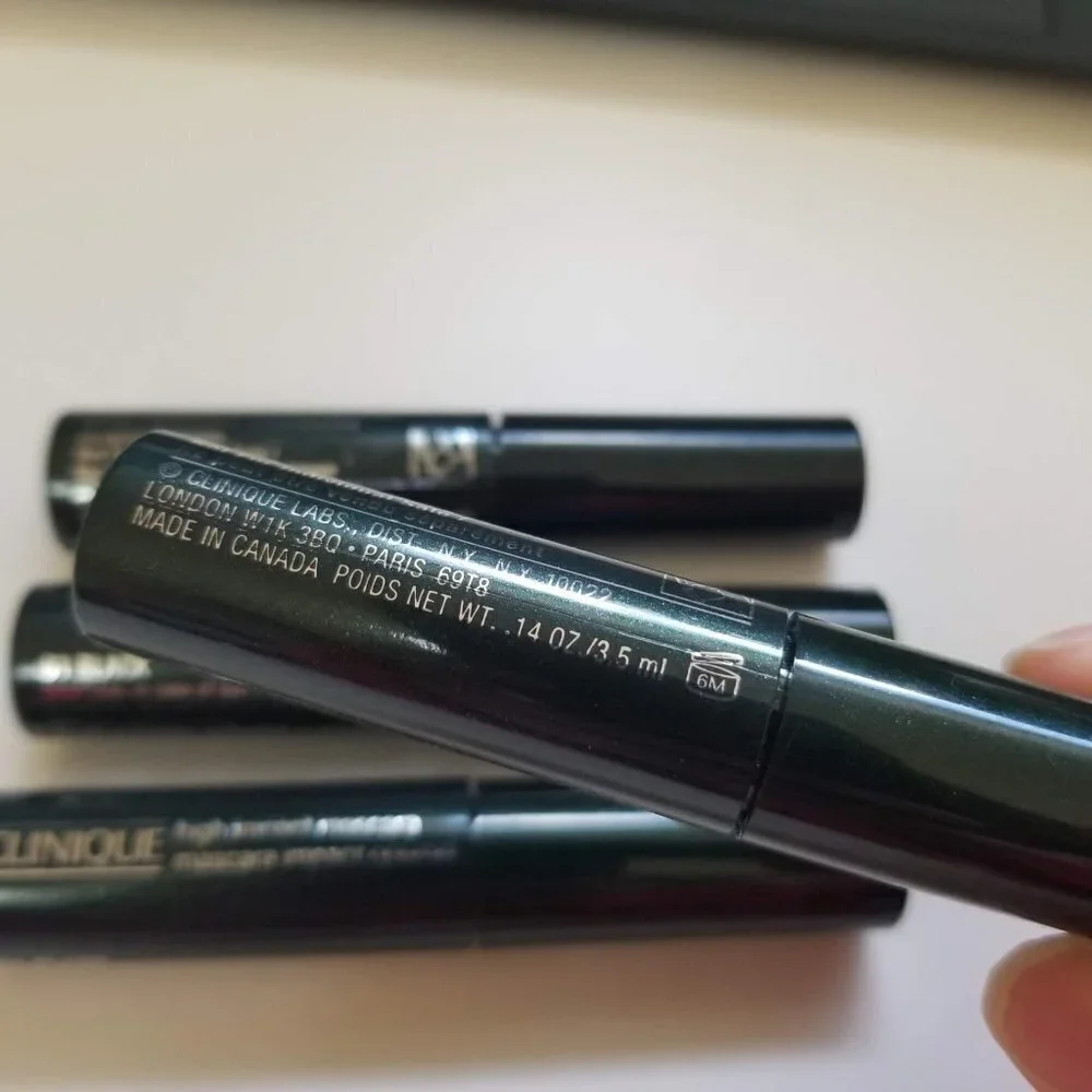 NEW Clinique High Impact Mascara Stick Black Eye Beauty Makeup 4 Pieces